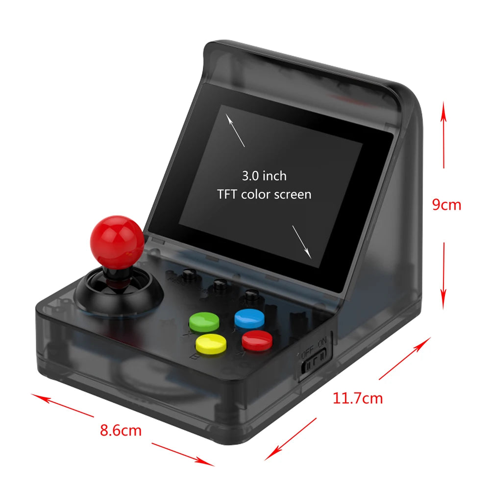 🕹️ 32-Bit Mini Arcade Cabinet – 500 Classic Games Included 🎮