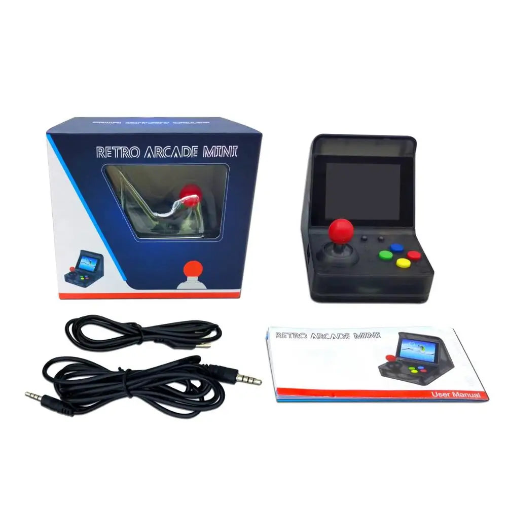 🕹️ 32-Bit Mini Arcade Cabinet – 500 Classic Games Included 🎮