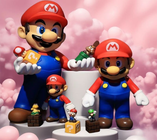 Figurine Anime Super Mario Séries