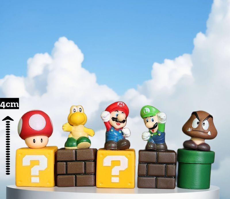 Figurine Anime Super Mario Séries