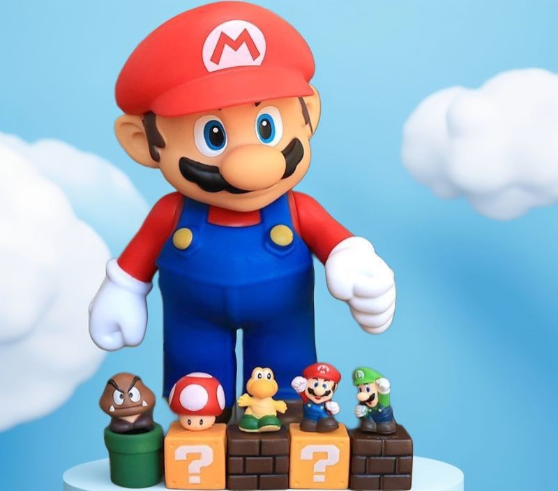 Figurine Anime Super Mario Séries