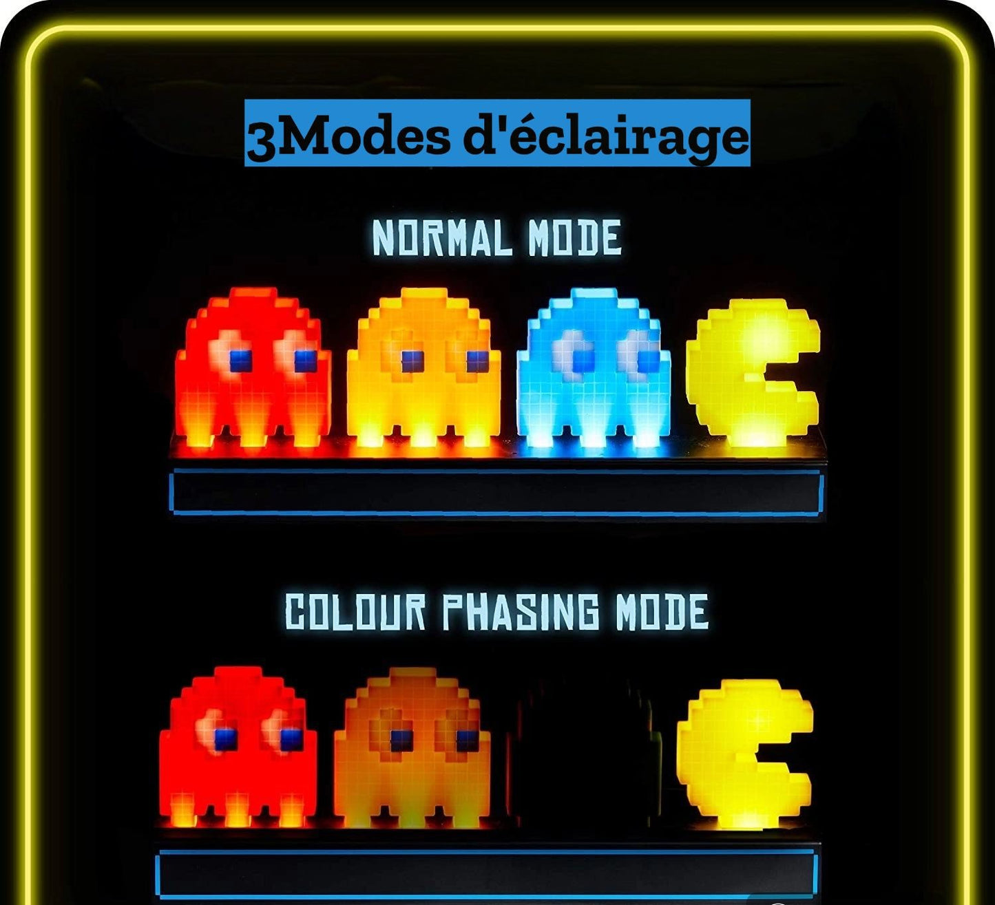 Lampka nocna LED PAC-MAN – niezbędny klimat gier retro!