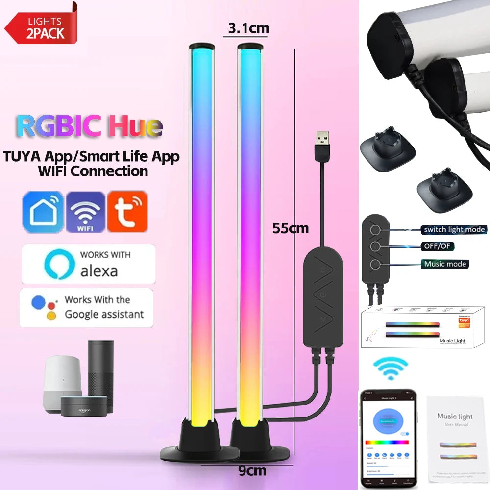 Lampe LED Ambiance RGB WiFi