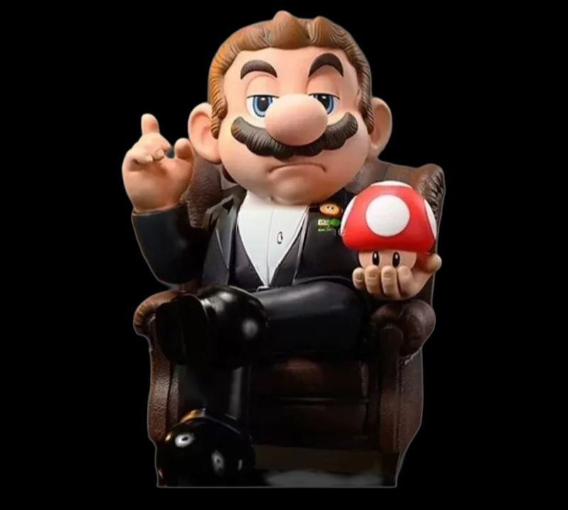 Figurine Mario "The Godfather" – Édition Collector Incontournable ! 🎮🎩