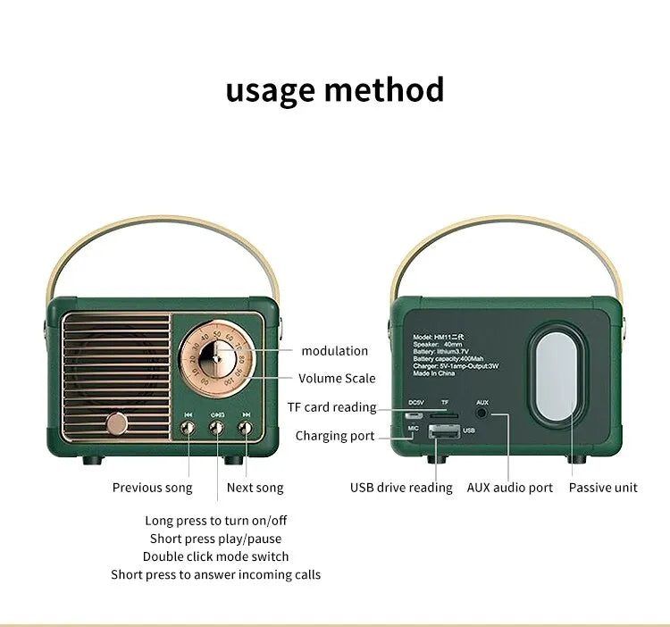 Enceinte Bluetooth Portable HM11