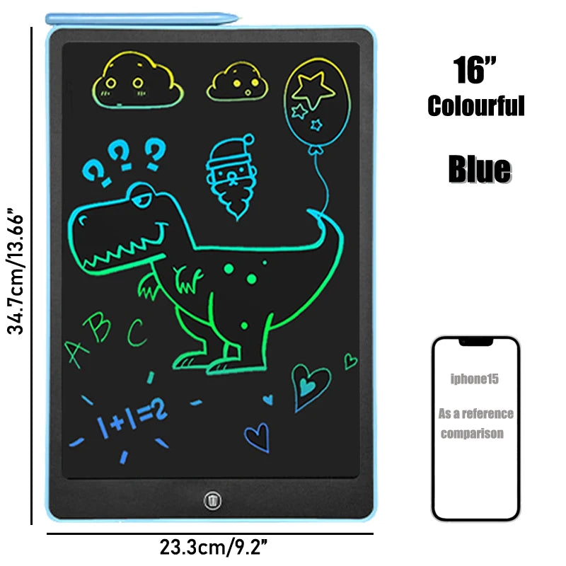 Tablette de Dessin LCD 16/12 pouces