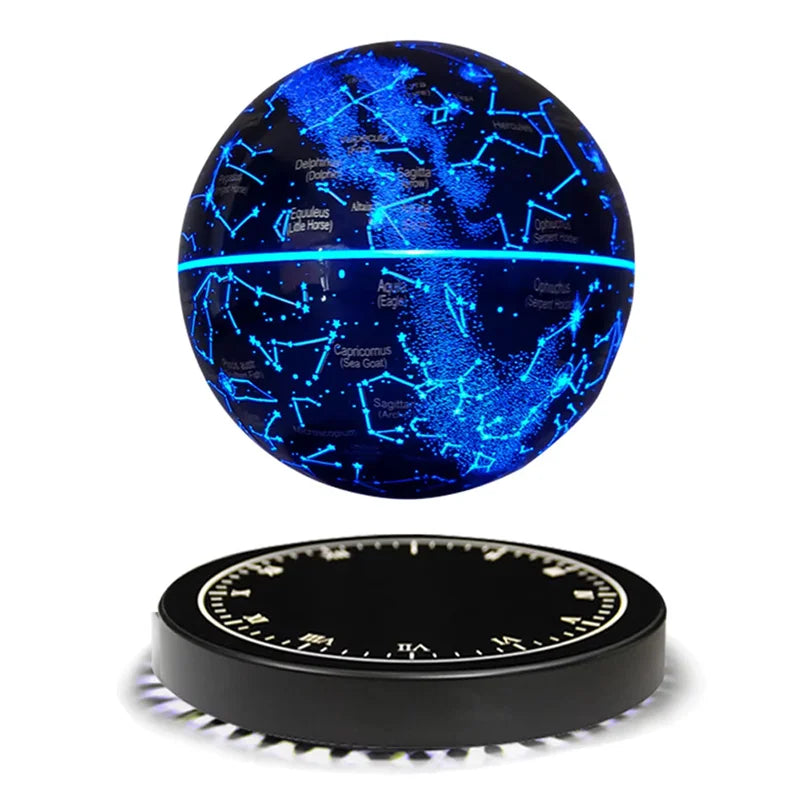 ✨ Lampe Globe Lévitation Magnétique - Étoilée & Tactile