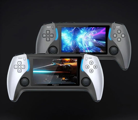 🎮 Project X Portable Console – 4.3" IPS HD Screen, Dual Joystick &amp; Multi-Emulators