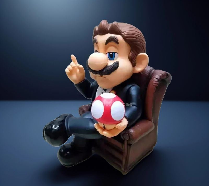 Figurine Mario "The Godfather" – Édition Collector Incontournable ! 🎮🎩