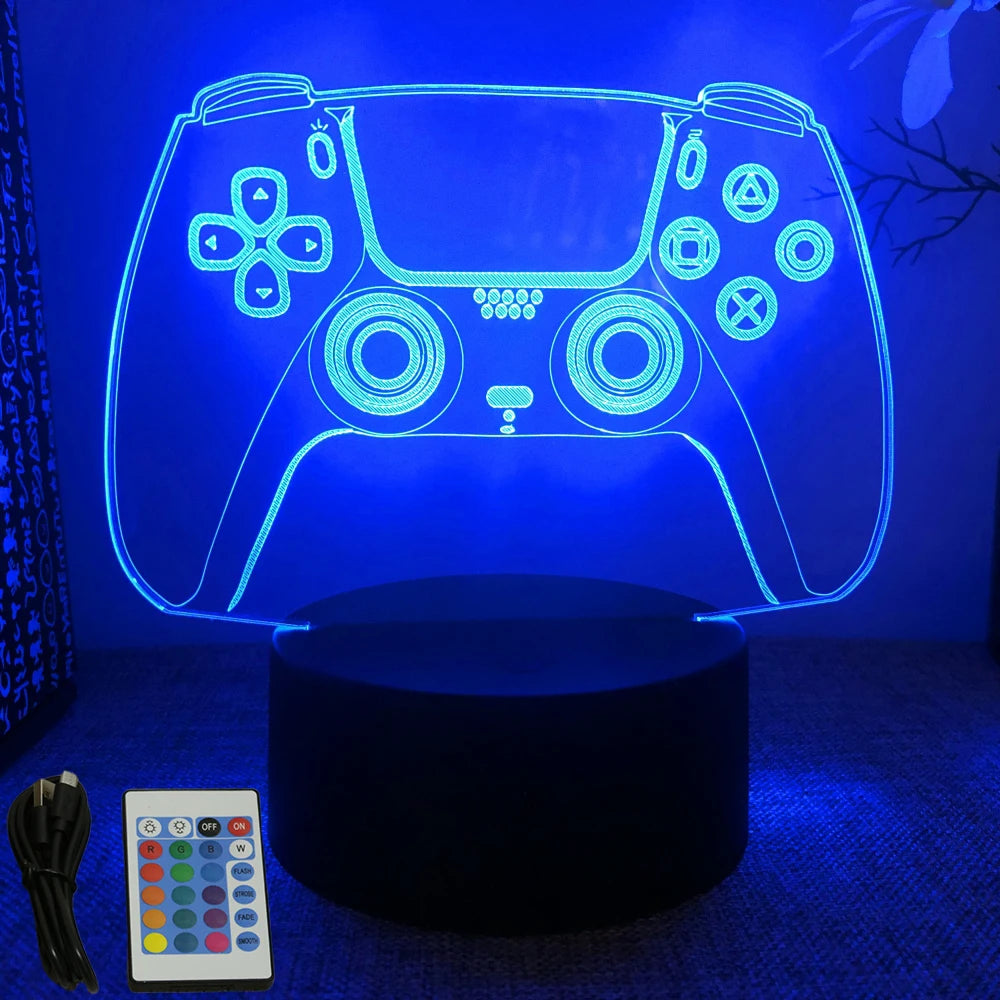 Lampe LED 3D Gaming