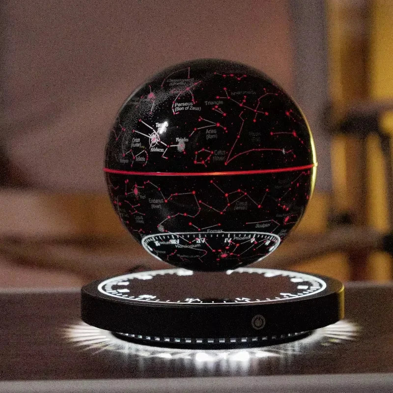 ✨ Lampe Globe Lévitation Magnétique - Étoilée & Tactile