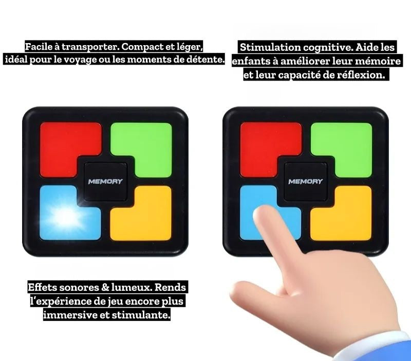 🧠🎮 Interactive Educational Game – LED Memory Machine with Sound Effects