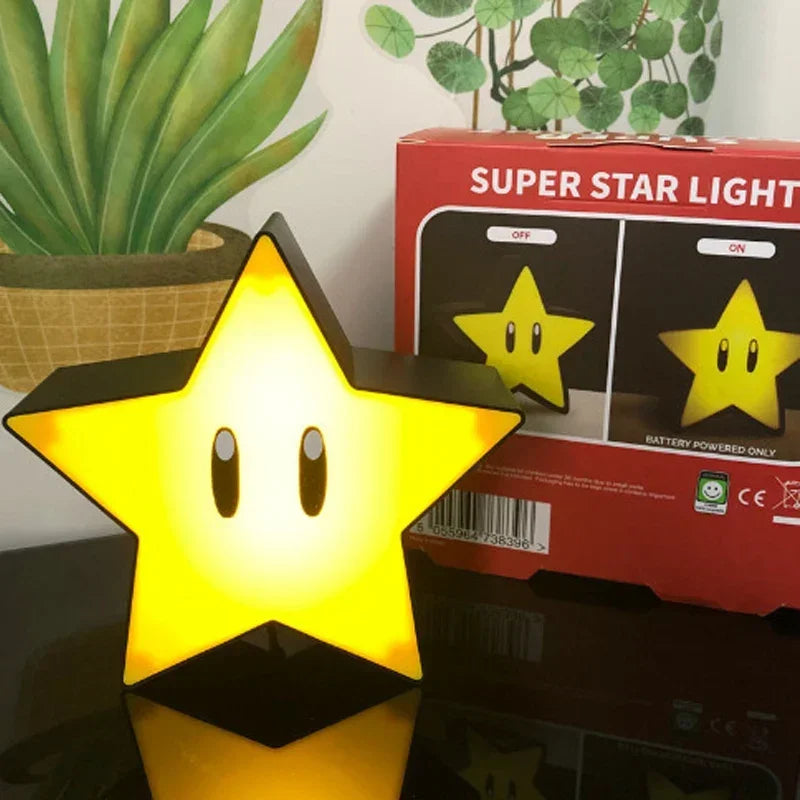 Lampka nocna LED STAR MARIO