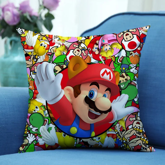 Housse de Coussin Super Mario 45x45cm