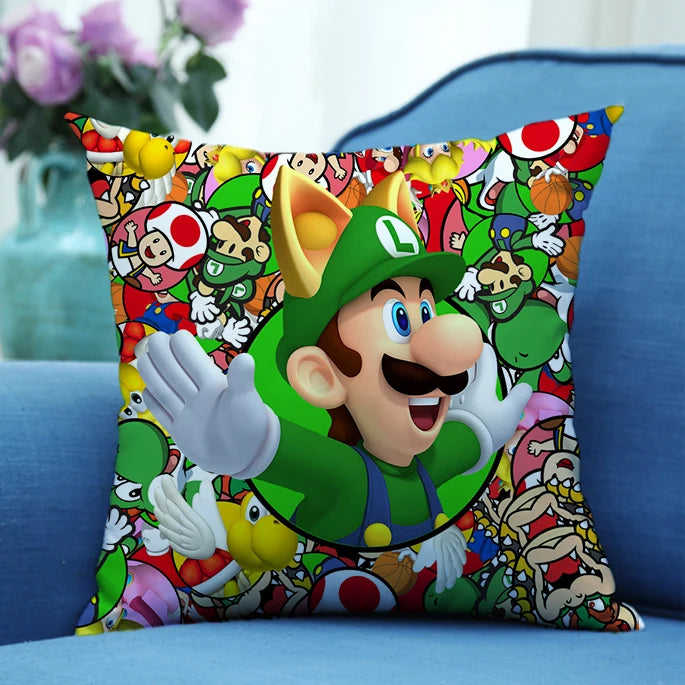 Housse de Coussin Super Mario 45x45cm