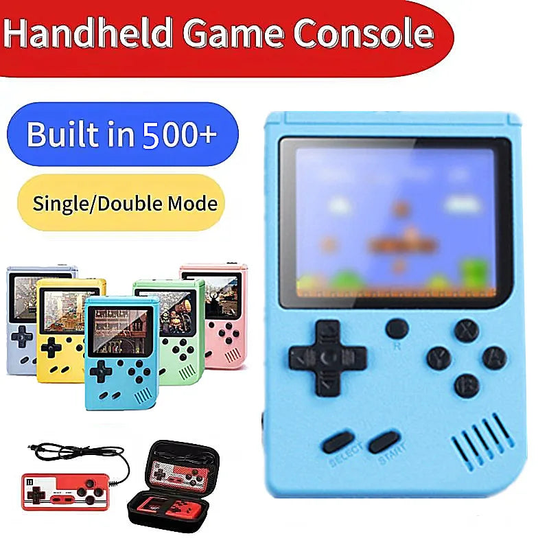 🎮 Portable Retro Console 500+ Classic Games – Nostalgic Arcade Experience 🕹️