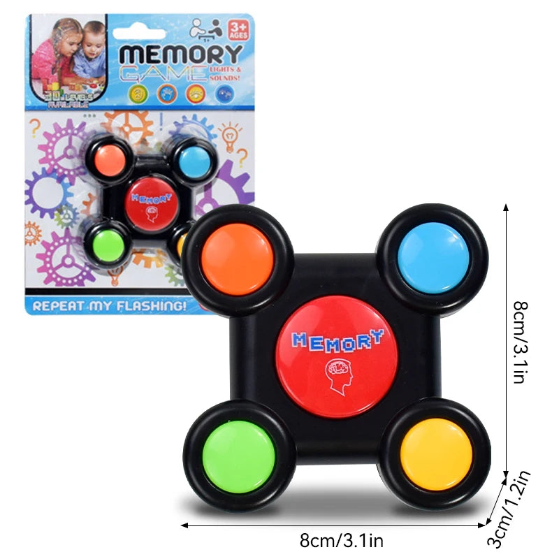 🧠🎮 Interactive Educational Game – LED Memory Machine with Sound Effects