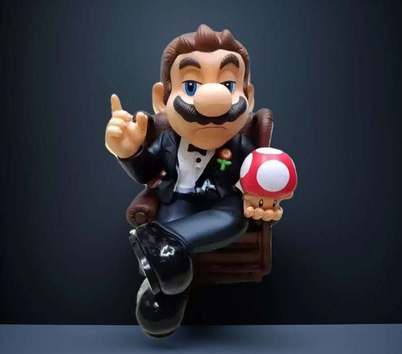 Figurine Mario "The Godfather" – Édition Collector Incontournable ! 🎮🎩