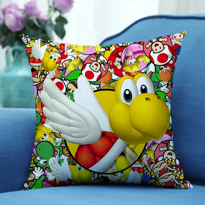 Housse de Coussin Super Mario 45x45cm