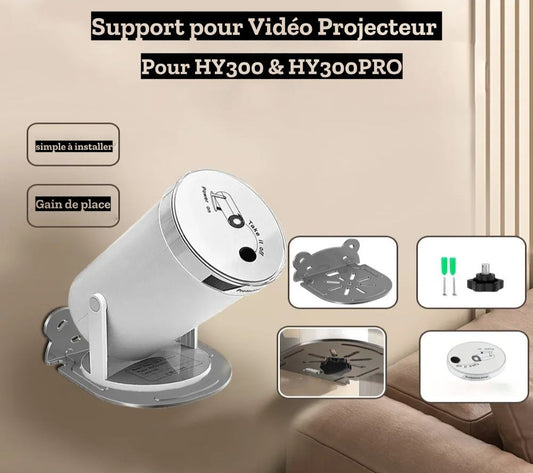 Support Mural Robuste pour Mini Vidéo projecteur