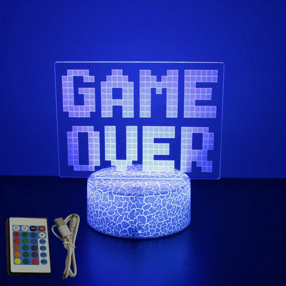 Lampe LED 3D Gaming