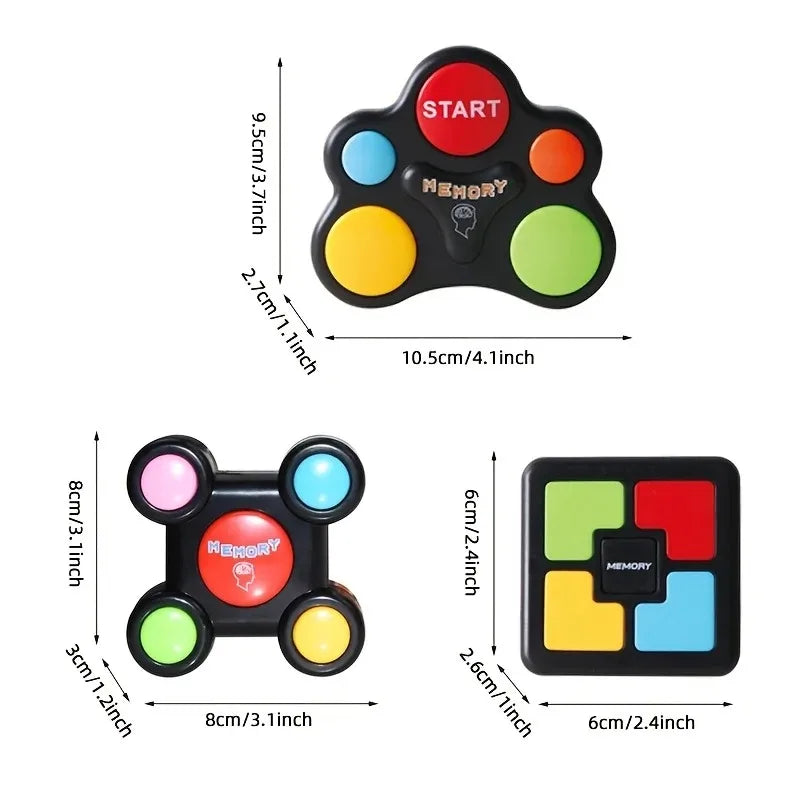 🧠🎮 Interactive Educational Game – LED Memory Machine with Sound Effects