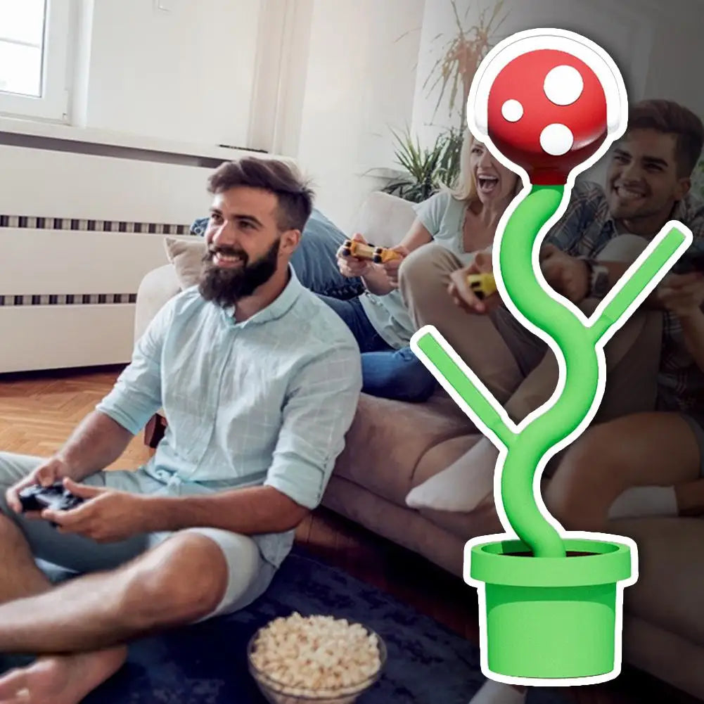 🎮 Support de Rangement & Station de Charge Man-Eating Flower pour Nintendo Switch 🌱