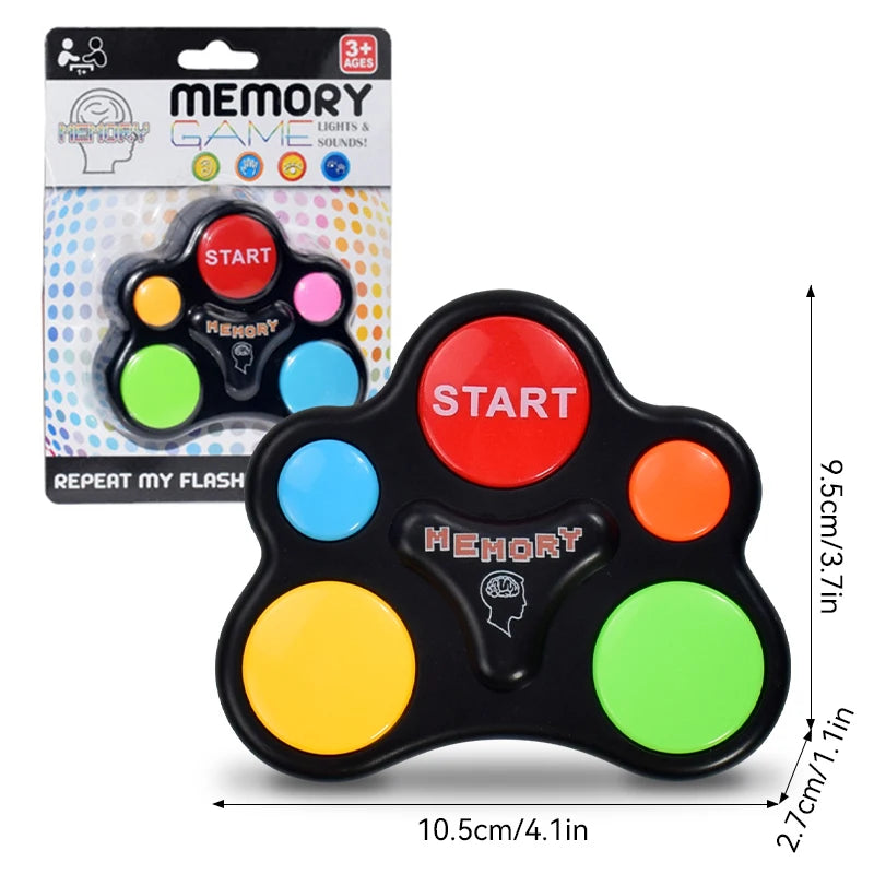 🧠🎮 Interactive Educational Game – LED Memory Machine with Sound Effects